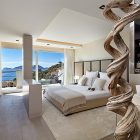 Bedroom Design Villa Stunning Bedroom Design In Mallorca Villa Applied Wooden Floor And Glass Sliding Door Open To The Balcony Dream Homes Luxurious Contemporary Mediterranean Villa With Sophisticated Interior Style