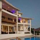 Modern Design Akasha Stunning Modern Design Of St Lucia Akasha Villa For Rent With Three Story Building And Calming Painting Exterior Dream Homes Beachfront Modern Beautiful Villa With Fantastic Exterior And Interior Accents