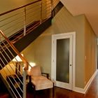 Modern Staircase Reading Stunning Modern Staircase Design With Reading Nook Modern Table Lamp 33 Ontario Dream Homes Contemporary Home Interior Supported By Some Artistic Elements