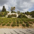 Green Space Villa Traditional Green Space Near The Villa By The Sea With Green Plantations And Wide Pebble Space Dream Homes Beautiful And Contemporary Spanish Villa With Open Living Room