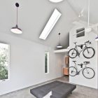 Contemporary Bedroom With Unique Contemporary Bedroom Design Interior With Small Wall Bike Storage Ideas Used White Wall Color Decoration Ideas Dream Homes 20 Excellent Bike Storage Ideas Ways To Organize Your Garage