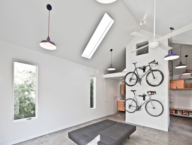 Contemporary Bedroom With Unique Contemporary Bedroom Design Interior With Small Wall Bike Storage Ideas Used White Wall Color Decoration Ideas Dream Homes  20 Excellent Bike Storage Ideas Ways To Organize Your Garage