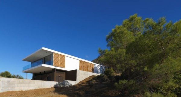 Vacation Home With Wide Vacation Home Transformed Architecture With Wooden Shutters And White Wall Near The Lust Green Trees Dream Homes Breathtaking Modern Villa With Beautiful Patio And Wonderful Swimming Pool