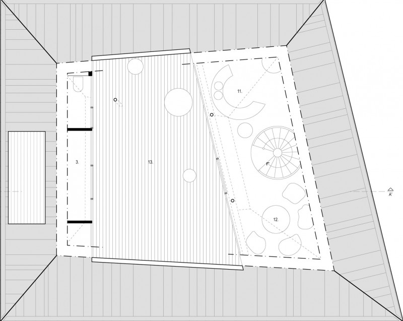 Wooden Terrace House Wide Wooden Terrace In The House VMVK Upper Space In The House Upper Space Inside It Dream Homes Chic Modern Belgian House With Elegant Interior Designs