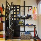 Contemporary Entry Interior Wonderful Contemporary Entry Way Design Interior Used Small Bike Storage Ideas In Minimalist Space For Home Inspiration Dream Homes 20 Excellent Bike Storage Ideas Ways To Organize Your Garage (+20 New Images)