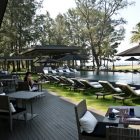Sala Restaurant Which Wonderful SALA Restaurant In Phuket Which Facilitated With Modern Lounge Chairs And Large Canopy For Sunbathing Restaurant Lavish Restaurant Design With Spacious Indoor-Outdoor Interplay