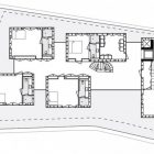 Villa L With Wonderful Villa L Design Plan With Some Comfortable Rooms And Some Cozy Bedrooms For The Guests Dream Homes Stunning Duplex Modern House Surrounded By Green Tree And Lawn Made From Concrete Material