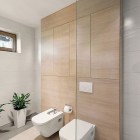 Bathroom Design Shower Amazing Bathroom Design Applied Glass Shower Door And Clean Wooden Backdrop At House Zabrze Widawscy Studio Dream Homes Mesmerizing Contemporary Interior Design In Bright Decoration Style