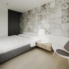 Bedroom Wallpaper Vintage Amazing Bedroom Wallpaper Design With Vintage Decoration In Minimalist Modern Design Used Wooden Flooring Design Ideas Apartments Chic Modern Scandinavian Interior With Pops Of Neutral Color Schemes