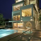 Building Design Voulas Amazing Building Design Of Panorama Voulas House With Brown Floor Made From Wooden Material And Big Pool Which Has Soft Blue Water Dream Homes Stunning Modern Luxury Villa With Gorgeous Family Room In Athens