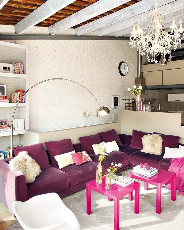 Living Room Stunning Amusing Living Room Design Of Stunning Apartment With Sophisticated White Colored Wooden Pergola And White Colored Chandelier Interior Design  Admirable Vintage Interior Revels In Two Levels Loft Apartments