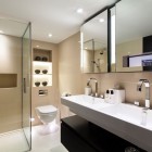 Bathroom Interior London Appealing Bathroom Interior Design In London Apartment Henrietta Street With Glass Shower Door And Backlit Mirror Dream Homes Luxurious Home Interior Design For Fulfilling High-end Living Style
