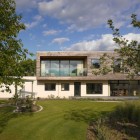 Entrance Design Residence Astounding Entrance Design Of Meadowview Residence With Soft Brown Wooden Wall And Several Tall Transparent Windows Dream Homes Charming Airy Interior To Enhance The Coziness Of Elegant Modern Home