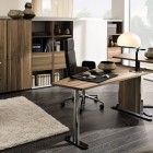 Huelsta Modern Offices Attractive Hulsta Modern Wood Home Offices With A Wooden Table And A Large Shelf Also A Small Dresser Office & Workspace Creative Workspace Room Decorated To Increase Work Performance