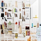 Book Storage Showing Awesome Book Storage Design Ideas Showing Nice Viewed At The San Sebastian Apartment Mikel Irastorza Decor Interior Design Elegant Interior Design Splashed Up With Bright Color Decoration