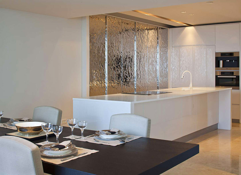 Dining Room Grey Awesome Dining Room Experience With Grey Colored Soft Chairs And Dark Brown Colored Wooden Material Dream Homes Sophisticated Interior Design In White Color Themes For High-end Living Style