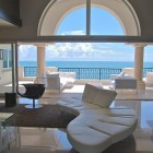 White Sofas Chairs Awesome White Sofas And Black Chairs In Ultra Modern Caribbean Home Design With Glass Table And Grey Carpet Dream Homes Impressive Interior Decorating Ideas For Colorful Apartments In Caribbean Style