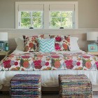 Bedding Ideas Residence Beautiful Bedding Ideas In Falmouth Residence Marthas Vineyard Bedroom With Wooden Headboard And White Duvet Cover Interior Design Fabulous Classic Interior Decoration With Surrounding Windows Design