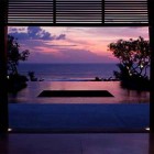 Sunset View Alila Beautiful Sunset View Enjoyed From Alila Villas Soori Involving Infinity Swimming Pool Idea With Greenery And Lamp Hotels & Resorts Luxurious Modern Tropical Villa With Indoor And Outdoor Swimming Pools