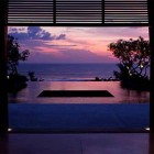 Sunset View Alila Beautiful Sunset View Enjoyed From Alila Villas Soori Involving Infinity Swimming Pool Idea With Greenery And Lamp Hotels & Resorts Luxurious Modern Tropical Villa With Indoor And Outdoor Swimming Pools