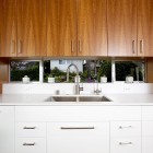 Kitchen Room Storage Beauty Kitchen Room With White Storage In Cheviot Hills Residence Whitten Dunn Architects That Wooden Cabinets Complete The Decor Decoration Simple Bungalow Interior Design With A Spacious Modern Twist