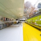 Details In Cano Brilliant Details In The Selgas Cano Architectural Office Interior With Long Glass Shelves And White Desks Office & Workspace Modern Office Design Details In A Stunning Home Interior