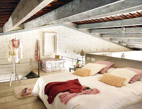 Bedroom Design Apartment Captivating Bedroom Design Of Stunning Apartment With Beautiful Several Pillows White Colored Bed Linen And White Colored Wooden Cabinets Interior Design  Admirable Vintage Interior Revels In Two Levels Loft Apartments