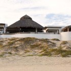 Building Design Grey Cool Building Design Of Villa Grey Cape With White Colored Outer Wall Made From Concrete And Natural View Of White Sands Interior Design Fabulous Relaxing Interior From Villa Grey Cape In Mexico