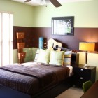 Green And Rooms Cozy Green And Brown Cool Rooms For Teenagers For Twin Displaying Vertical Storage And Music Spot On Headboard Bedroom Stylish Bedroom For Teenagers Playing Decoration In Various Styles