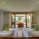 Malimbu Cliff Bedroom Cozy Malimbu Cliff Villa Indonesia Bedroom Suite For Children Furnished With Double Twin Beds And Private Lounge Dream Homes Amazing Modern Villa With A Beautiful Panoramic View In Indonesia