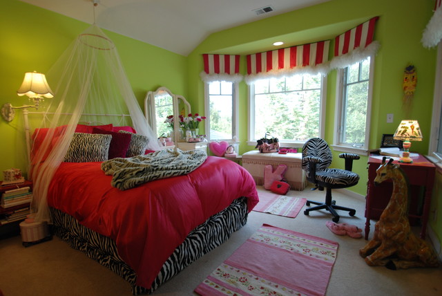 Light Green Rooms Eclectic Light Green Painted Cool Rooms For Teenagers With Magenta Bed Mixed With Black White Zebra Prints Bedroom Stylish Bedroom For Teenagers Playing Decoration In Various Styles