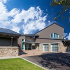 Lucky John Design Enchanting Lucky John House Exterior Design With Exposed Stone Wall And Plank Wall With Green Lawn And Gravels Dream Homes Fancy Elegant Interior From Impressive Home Architecture