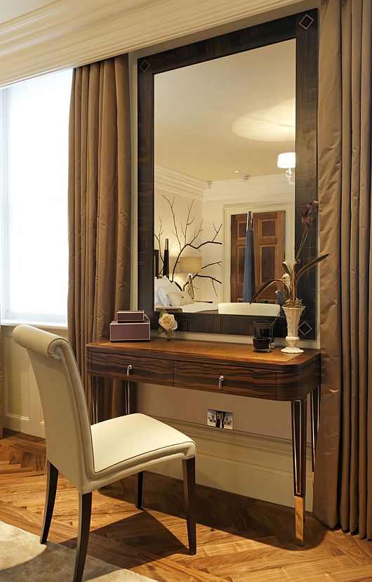 Dresser Design In Engaging Dresser Design Ideas Showcased In Belgravia Property In London With Wooden Drawer Dresses Big Mirror And Cream Chair Dream Homes Classic And Elegant Modern Home With Luxurious Interior Design Themes
