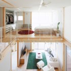 Home Interior Minimalist Excellent Home Interior Design Including Minimalist Bedroom With White Bedstead On The Wooden Board Flooring In Two Story House Building Design Dream Homes Elegant Japanese Interior Style With Astonishing Natural Look