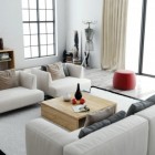 Hoang Minh Nordic Exciting Hoang Minh Contemporary Influenced Nordic Lounge On White Rug Completed Wooden Coffee Table On It Dream Homes Fancy Nordic Interior Concept In Beautiful Appearance Views