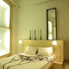 Bedroom Design Bedframe Exquisite Bedroom Design With Wooden Bed Frame And Headboard Also White Duvet Cover Inside Union Square Loft Apartments Elegant Modern Apartment With Neutral Interior And Cozy Atmosphere