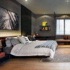 Bedroom With And Fabulous Bedroom With Nice Pillows And Lamp Shade On Wooden Table At The Vale Residence Blu Water Studio Dream Homes Fabulous Retro Interior Decorating The Contemporary Home Designs