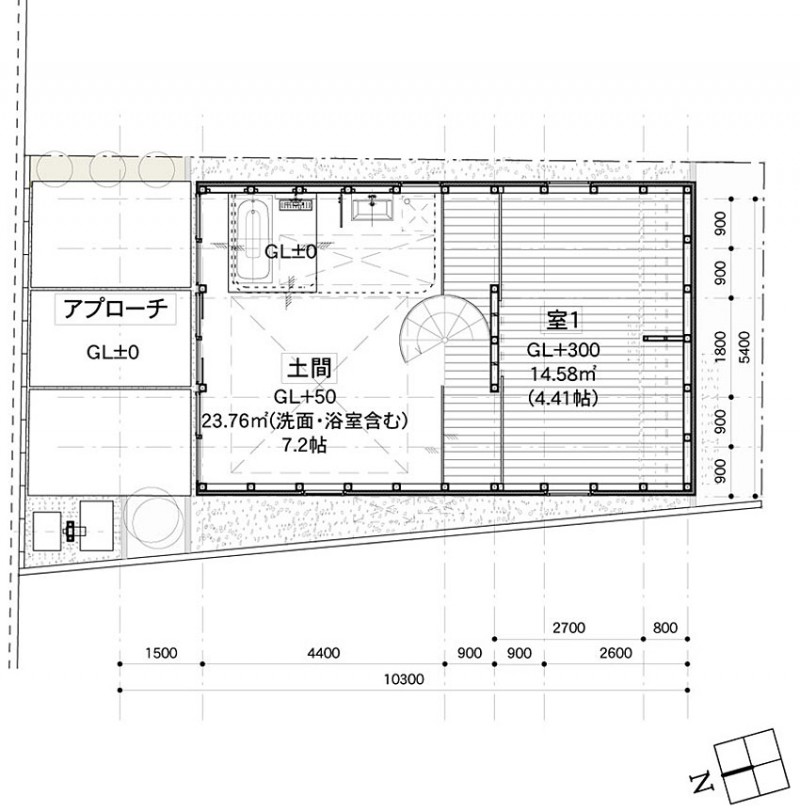 Section Planning House Fabulous Section Planning Design Of House In Waga Zaimokura With Dark Brown Wall Made From Wooden Material And Vast Room With Tall White Curtain Dream Homes  Stunning Cantilevered House With Sophisticated And Natural Wooden Interiors