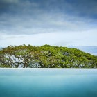 Dark Light Combine Fascinating Dark Light Blue Atmosphere Combine With Green Plants Of The Light Blue Top Korovesi Home Decoration Elegant Modern Beach Home With Stunning Pacific Ocean View