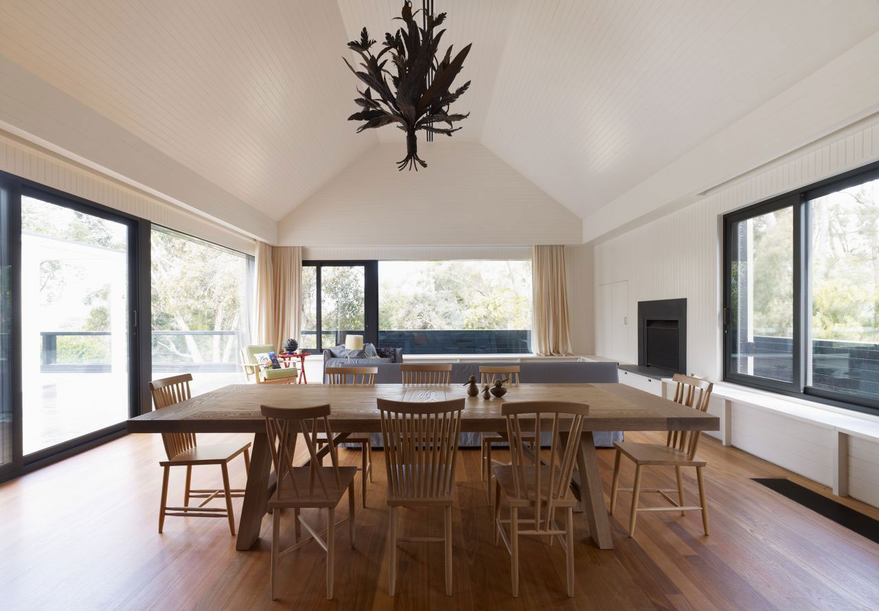 Dining Area Inside Gorgeous Dining Area Design Ideas Inside The Blake Street Residence Decor With Unique Pendant Lamp Above The Furniture Dream Homes  Attractive Home Design With Eco-Friendly Interior Atmosphere