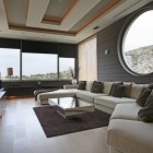 Family Room Panorama Gorgeous Family Room Design Of Panorama Voulas House With White Colored Soft Sofa And Dark Brown Colored Rug Carpet Dream Homes Stunning Modern Luxury Villa With Gorgeous Family Room In Athens