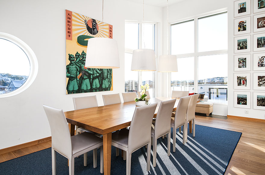 White Themed Formal Incredible White Themed Swedish House Formal Dining Room Idea With Wooden Table And Cream Quilted Chairs Dream Homes Fascinating Scandinavian Interior Design In Bright And Vivid Color Themes