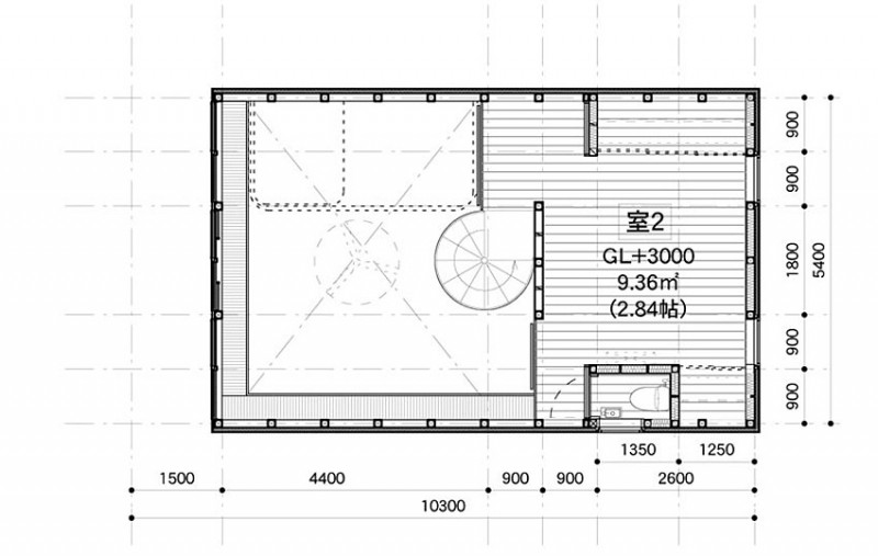 Second Floor Design Inspiring Second Floor Section Planning Design Of House In Waga Zaimokura With Dark Brown Wooden Floor And Spiral Shaped Stair Made From Metallic Material Dream Homes Stunning Cantilevered House With Sophisticated And Natural Wooden Interiors