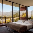 Bedroom Ideas Windows Interesting Bedroom Ideas With Glass Windows Showing Exterior Area At Pacific Palisades Residence Chimera Interiors Dream Homes Elegant Retro Interior Design In Modern Uphill Residence Design