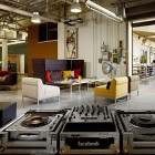 View Of Offices Interesting View Of The Facebook Offices Palo Alto With Colorful Sofas And Long Table On Concrete Floor Office & Workspace Modern Office Design Details In A Stunning Home Interior