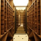 Wooden Closets Sides Intriguing Wooden Closets In Two Sides Of Belgravia Property In London With Wooden Staircases In Perforated Steps Design Dream Homes Classic And Elegant Modern Home With Luxurious Interior Design Themes