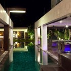 Building Design Hannah Marvelous Building Design In Casa Hannah With Several White Colored Concrete Pillars And Square Shaped Pool Dream Homes Beautiful Modern Villa In Bali Displaying Opulent In Comfort Atmosphere