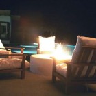 Outdoor Relaxing Of Mesmerizing Outdoor Relaxing Space Design Of Villa Grey Cape With Several White Colored White Sleeper Chairs Interior Design Fabulous Relaxing Interior From Villa Grey Cape In Mexico