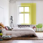 Neon Colored Idaes Nice Neon Colored Bedroom Design Ideas That White Yellow Wall Design Make Pretty The Interior Design Interior Design Colorful Neon Interior Paint With Contemporary Interior Accents