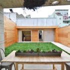 With Wooden Chairs Patio With Wooden Table And Chairs Decoration Secluded Modern Wooden Home With Beautiful Minimalist Interior